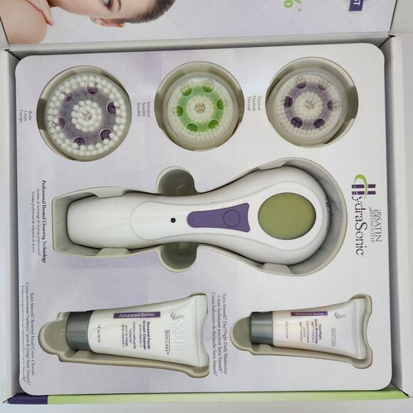 Hydrasonic satin smooth professional dermal cleansing NIB - Picture 5 of 5